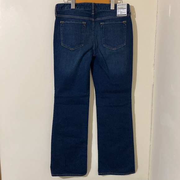 Eddie Bauer Truly Straight Bootcut Women Jeans Size 8 - Picture 3 of 12